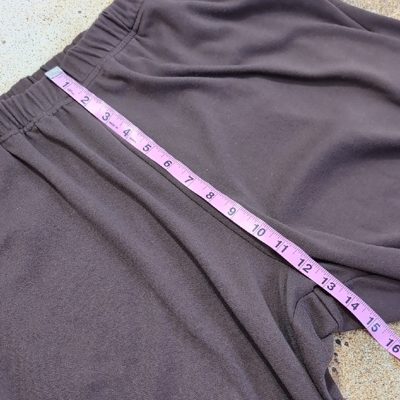 Woman Within | Brown Comfy Sweat Pants Joggers Size L - Picture 3 of 11